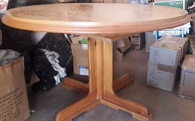 Oak Dining Table Expandable